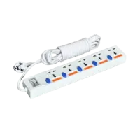 Maxline ML-255-3M 2 Pin Plug 5 Gang Multi Extension Socket Power-Strip